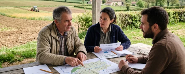 Réunion de travail pour un diagnostic agroécologique d’une filière agricole